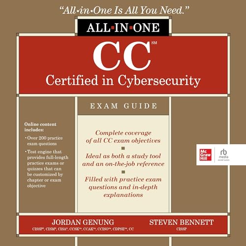 CC Certified in Cybersecurity All-in-One Exam Guide By Jordan Genung, Steven Bennett